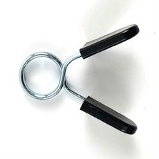 마구리 락조 역기 중량 덤벨 바벨 봉 클립 고정 조임쇠 스프링 1개