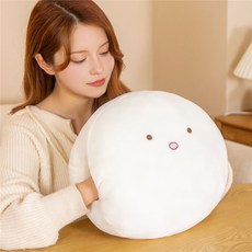 앤티키 책상모찌 낮잠 쿠션 안고자는 베개, 화이트