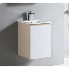 潔希木紋面盆置物櫃 (42cm) 適用小空間, 詳見包裝