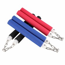 스펀지 쌍절곤 초등쌍절곤 유아쌍절곤 jga*115ou, 1-쌍절곤-블루