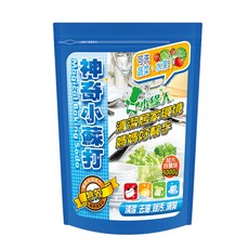 小綠人 神奇小蘇打 廚房清潔/浴室清潔/餐具清潔/洗衣槽清潔/去污, 1個, 1kg；超取一張訂單限購5包