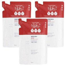 치후레 모이스처라이징 로션 화장수 딥 모이스트 타입 리필용, 3개, 150ml