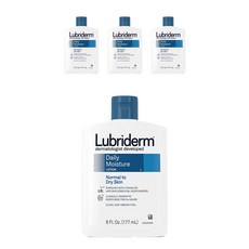 루브리덤 데일리 모이스처 로션 중건성 피부용, 177ml, 4개