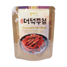 청아굿푸드 강원도 산골 더덕무침 (23년 9월), 100g, 100g, 1개