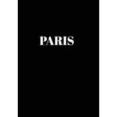 Paris: Hardcover Black Decorative Book for Decorating Shelves Coffee Tables Home Decor Stylish Wo... Hardcover, Murre Book Decor