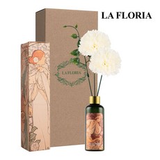 라플로리아 꽃 디퓨저, 1개, 200ml, S6.다시한번힘내요향/B2.국화(중)-L12/화이트