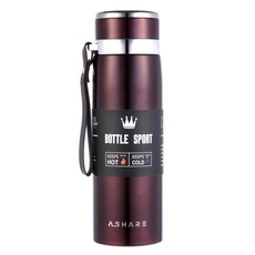 어쉐어 보온병 보냉병 휴대용 보온보냉병, 와인, 1L, 1개