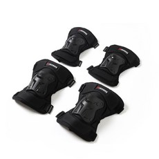 騎士護膝護肘裝備兩件套 戶外騎行運動護具 摩托車騎士防護, 1個, 第009章