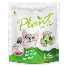 寵愛物語 Plant 輕植系貓砂 低粉塵 可沖馬桶 貓砂, 1個, 破碎型 14lb(限宅配),單包(宅配最多3包)