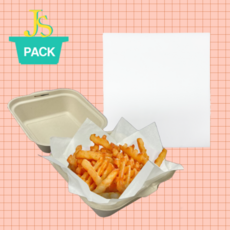 식품용 유산지 18x16.5 기름종이 노루지 쟁반지 봉투 포장지 500매, 1개, 500개입