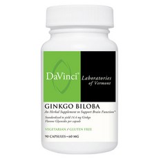 DaVinci Laboratories 징코 빌로바 60 mg 캡슐, 90개입, 1개, 90정