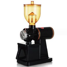 果菲精品咖啡 電動咖啡磨豆機 600N 入門款 - 黑色/酒紅色, 黑色(展示機)