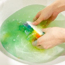 별구나라 레인보우버블배쓰밤 더허브샵레인보우 레인보우배쓰밤, 블루오션, 140g, 1개