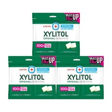 자일리톨 오리지날 트윈 115g X3개, 3개