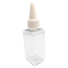 샘플공병 소분용기 화이트 소분공병 사각 뾰족캡 50ml got+38783gA