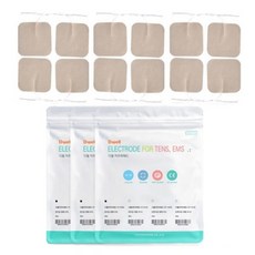 디웰 저주파패드 중형 2조 4매 핀타입(우주 저주파 WT-2204 사용가능), 3세트