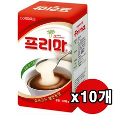 동서 식물성크림 프리마, 1.2kg, 10개