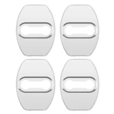 캐딜락 에스컬레이드 CTS ATS SRX STS XT5 XT4 XT6 XTS CT4 CT5 액세서리 스테인레스 스틸 자동차 도어락, 01 silver