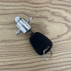 하프로 루프박스 자동 여행 폴딩 부품 조인트 지지대, 1개, 키 포함 1개