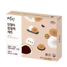 설빙 인절미 찹쌀떡 세트, 600g, 1개