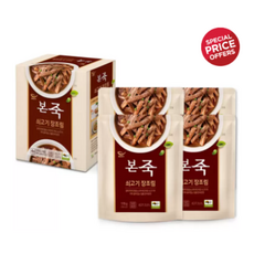 코스트코 본죽 쇠고기 장조림 170G X 4 + 더메이런손소독제, 4개