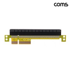 Coms PCI Express 라이저 카드 어댑터 4X to 16X 젠더 PCIe HA164, 1개