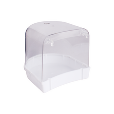 다용도 외부 욕조 모이통 대형 앵무새용품 먹이통 그릇 목욕, 1개, 단일