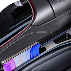 탐나는 1+1 차량 틈새 수납함 사이드 포켓 정리함 운전석 조수석, 레드, 2개