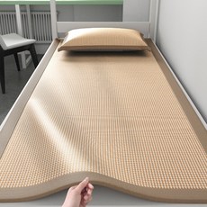 麒麟優選 冰絲涼蓆, 千鳥格-咖色, 0.9m床[90x200cm單件涼蓆]