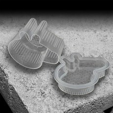 비즈쿡 밥 몰드, 1개, 기린 삼각