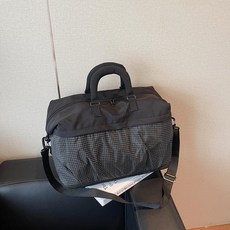 DBAIYI 大容量行李包 旅遊出差健身收納包, 黑色