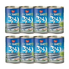 동원 자연산 꽁치, 8개, 300g
