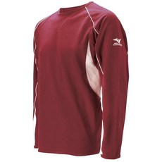 Mizuno Prestige 인셋 브이넥 팀 (카디널 XXL), Mizuno Prestige 인셋 브이넥 팀 (카디널,