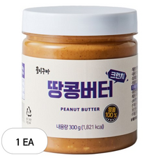 꿀이구마 땅콩버터 크런치, 1개, 300g