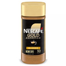 네스카페 골드 에스프레소 블론드 인스턴트 커피, 1개, 99.2g, 1개입