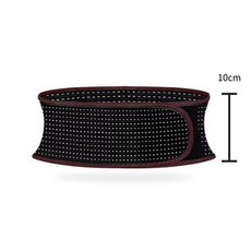 여자복압 벨트 얇은 허리보호대 지지대 밴드 디스크 복대, 1개, 블랙