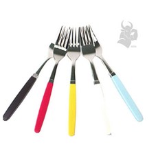 횽이네만물상 칼라 포크 5종 택1 어린이포크, 핑크