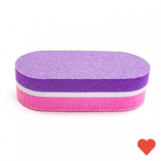 바디소품 미니 샌딩블럭 손톱 버퍼 줄 정리 양면그릿, 1개