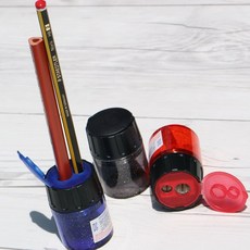 슈퍼 가능한 2홀 스테들러 점보연필 코끼리 연필깎이 66243PC 1(ea), 랜덤발송 품목