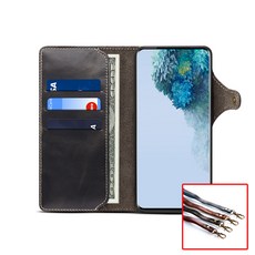 갤럭시S24플러스 케이스/SM-S926 천연소가죽지갑케이스/빈티지스타일