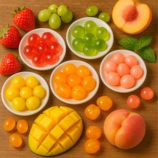 까먹는 젤리 과즙젤리 8가지맛 1kg 학교 유치원 어린이집 학원 탕비실 간식, KOZED 까먹는젤리 청포도 1kg