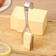 日式黃油切割刀不鏽鋼廚房芝士奶酪切塊器烘焙工具牛油塗抹刀切刀, 1個, 16cm
