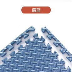 巧拼地墊 加大加厚60*60*2.5cm 隔音隔涼 運動墊 遊戲墊 防摔 防潮 防滑 爬爬墊, 藏青【現貨】,60*60厚1.2, 1個