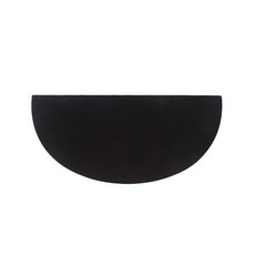 트랙용 MOTO4U 모터사이클 레이스 폼 시트 패드 고밀도 접착 엣지 연마 폼 12MM 퍼, 20mm, bump pad semicircle