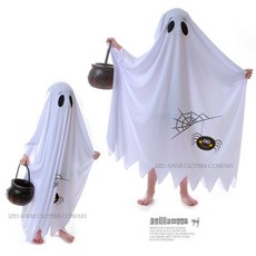 現貨當天寄 獨家設計小幽靈造型服(兒童成人尺碼都有) 萬聖節服飾.派對.聖誕節.角色扮裝