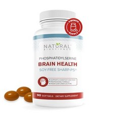 콩 프리 인산티딜세린 100mg 소프트젤 60softgels, 90 카운트 (1개짜리 팩)