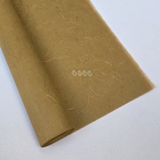 덕인 색 운용한지 Y 64x94cm 닥70% 고급형 포장 공예, 10개, 33 황토색