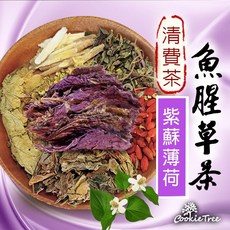 CookieTree 魚腥草紫蘇薄荷茶 健康維持 清費茶 空污防護, 1個, 紫蘇薄荷茶3g,(10入)