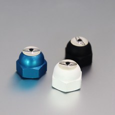 봉인캡 제네시스 후면번호판볼트 봉인제도폐지, B타입(검정)로고, 1개