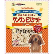 DoggyMan 寡糖添加原味消臭餅乾 580g - Petroyal 犬用餅乾, 1個